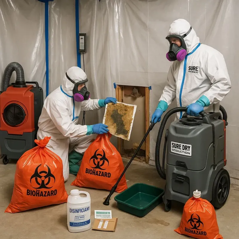 Contaminated Water Handling Protocols process in Marion County, GA