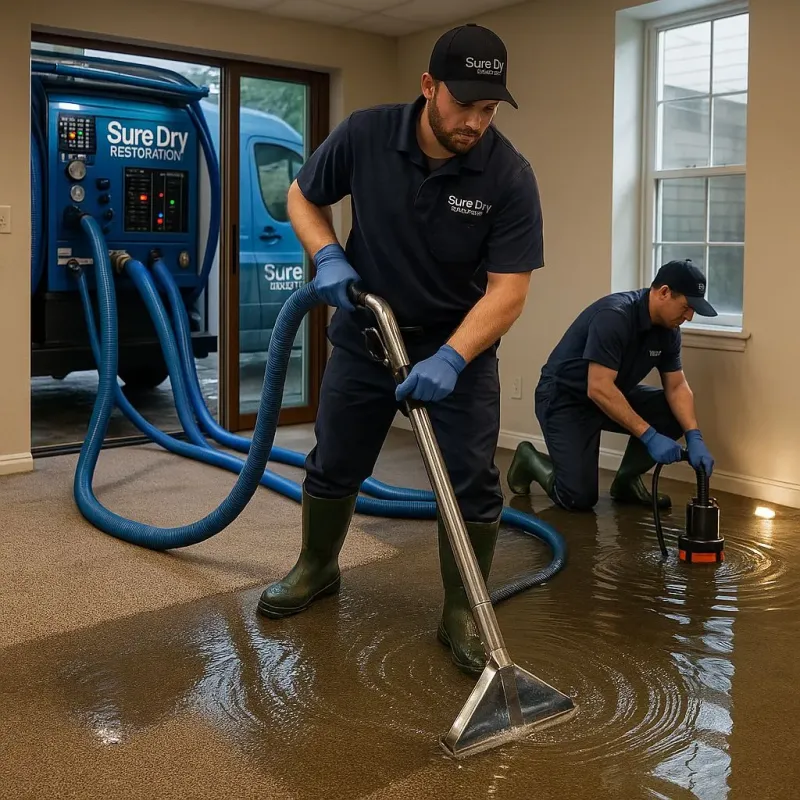 Water Extraction and Removal process in Marion County, GA
